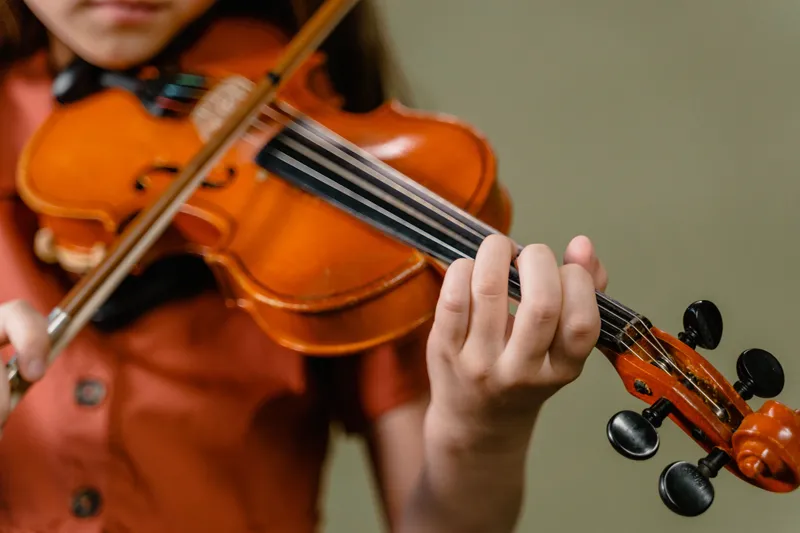 Groja smuiku muzikos pamokoje
